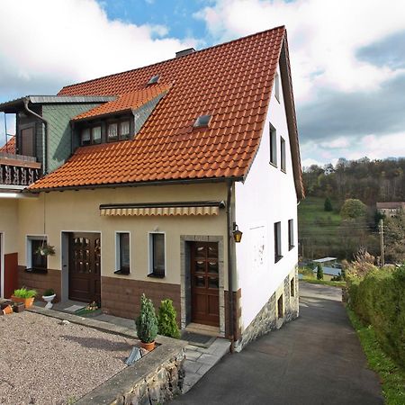 Lovely Holiday Home In The Thuringian Forest With Roof Terrace And Great View Bad Liebenstein Exteriör bild