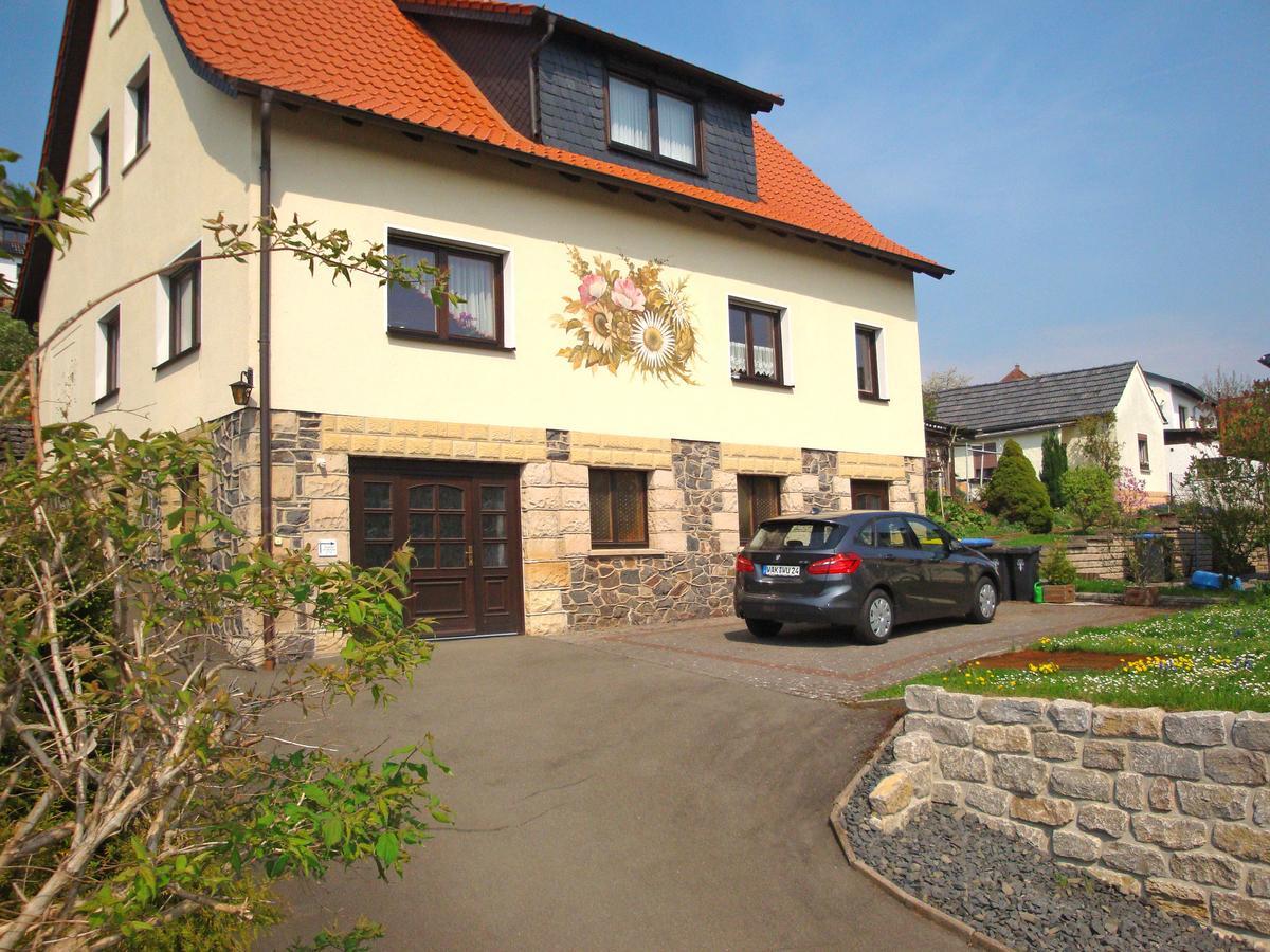 Lovely Holiday Home In The Thuringian Forest With Roof Terrace And Great View Bad Liebenstein Exteriör bild