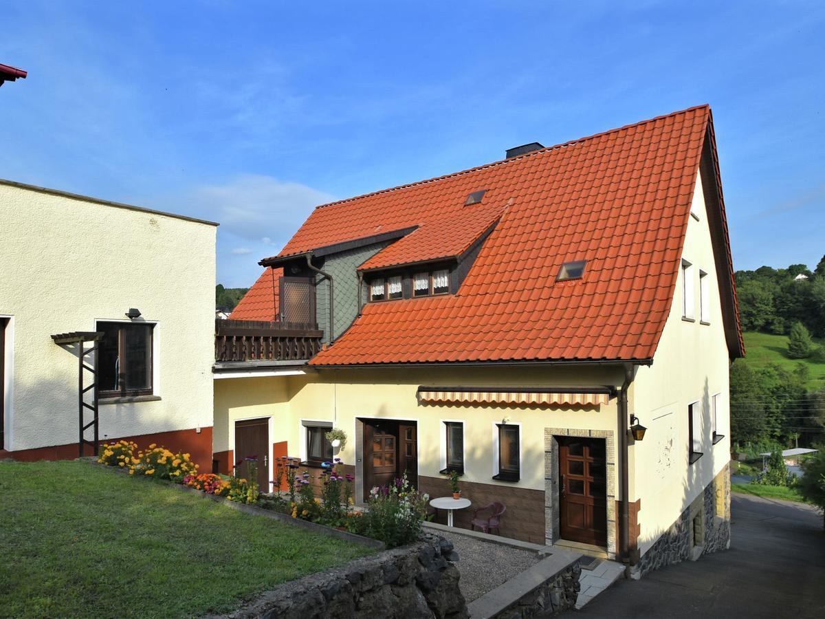 Lovely Holiday Home In The Thuringian Forest With Roof Terrace And Great View Bad Liebenstein Exteriör bild